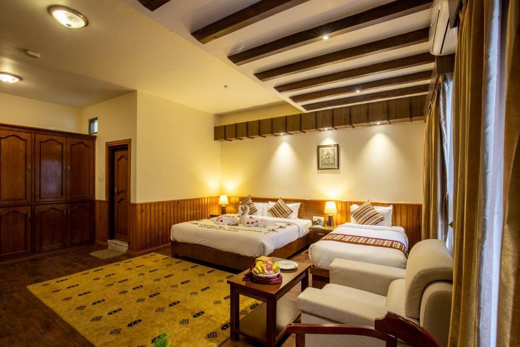 Siddhartha Boutique Hotel, Boudha Катманду Екстер'єр фото